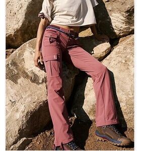 Free People Movement Cascade Flares Cargo Boot Cut Flared Hiking Pants